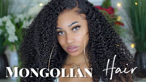 Isee Mongolian Curly Hair Wig YouTube