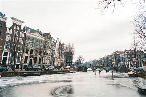 Frozen Canals in Amsterdam, The Netherlands - Find Us Lost