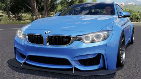 BMW M4 Coupe 2014 Liberty Walk BodyKit Forza Horizon 3 Test Drive