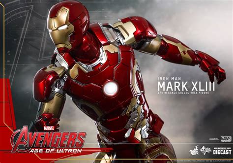 Avengers Age Of Ultron Iron Man Mark XLIII 1 6th Scale Collectible