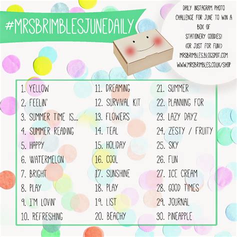 Mrs Brimbles: June Instagram Photo Challenge