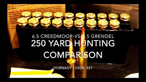 Creedmoor Vs Grendel Yard Hunting Comparison Youtube