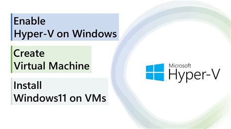 Enable Hyper V On Windows And Creating Virtual Machine And