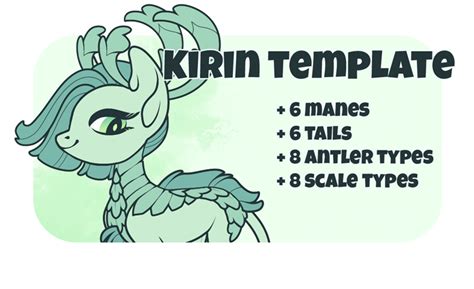 Kirin Template Julien S Ko Fi Shop Ko Fi Where Creators Get