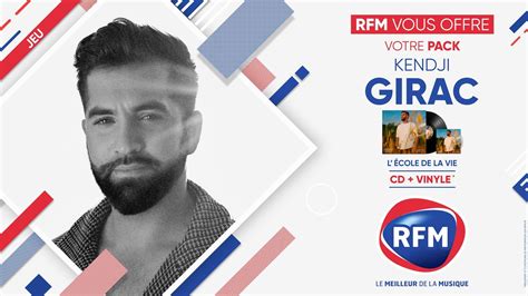 Rfm Vous Offre Votre Pack Album Kendji Girac