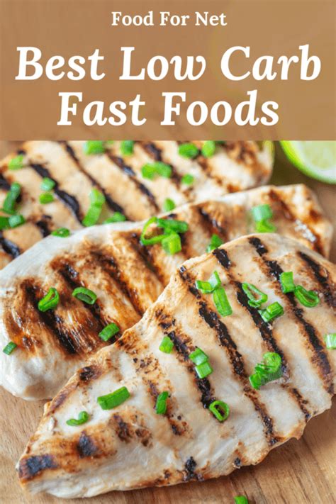 Best Low Carb Fast Foods Food For Net