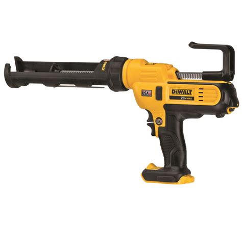 Dewalt 20v Max 10 Oz 300 Ml Adhesive Gun Bare Tool White Cap