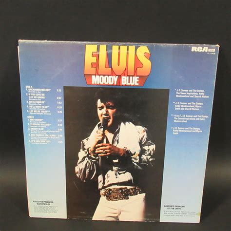 Lp Elvis Moody Blue Genbrugsauktion