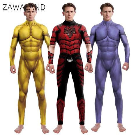 Disfraz De Halloween Purim Para Hombre Adulto Ropa De Carnaval Zentai