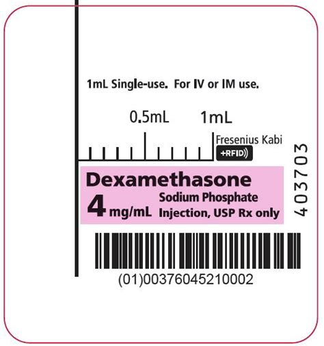 Dailymed Dexamethasone Sodium Phosphate Injection Solution