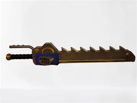 Warhammer 40k Chainsword Replica for Cosplay 3d print - HelloZon