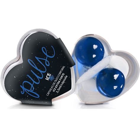 Bolinha Dupla Pulse Ice Extra Forte Funcional Sexy Fantasy Sex Shop BR