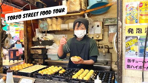 Japanese Street Food Market Tour Must Eats At Ameyoko In Tokyo Youtube