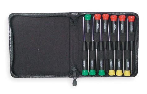 Westward Precision Screwdriver Set Ss Sl Ph Pcs Yp Yp