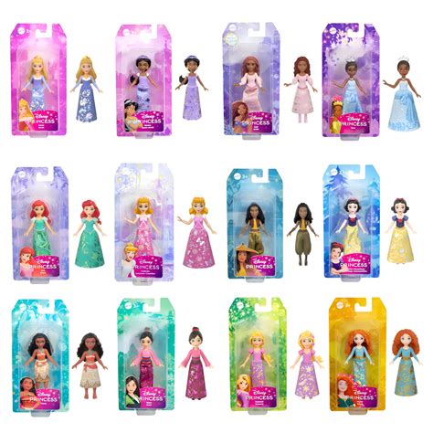 Bonecas Princesas Disney Mattel - Mini Bonecas - Princesas - 9 Cm - Disney - Sortido - Mattel