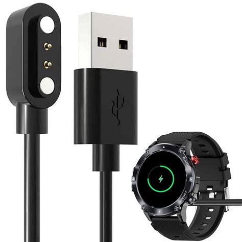 2 Paquetes De Cables De Carga Para Reloj Inteligente Compatible Con