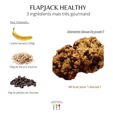 Hanna Bensemhoun On Instagram FLAPJACK HEALTHY Une Recette 3