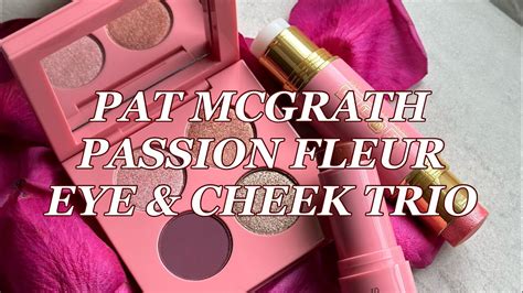 Pat Mcgrath Divine Blush Passion Fleur Eye Cheek Trio Youtube