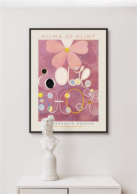 Affiche Hilma Af Klint Les Dix Plus Grands N French Print Hilma