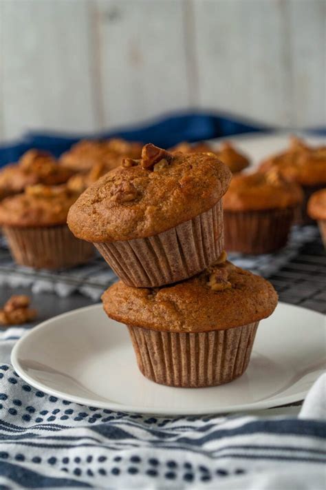 Banana Protein Muffins With Walnuts Chelsea Dishes