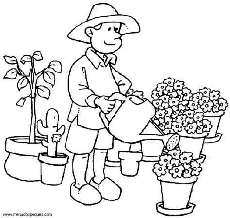 Colorear Trabajos Y Profesiones Coloring Pages Coloring Books