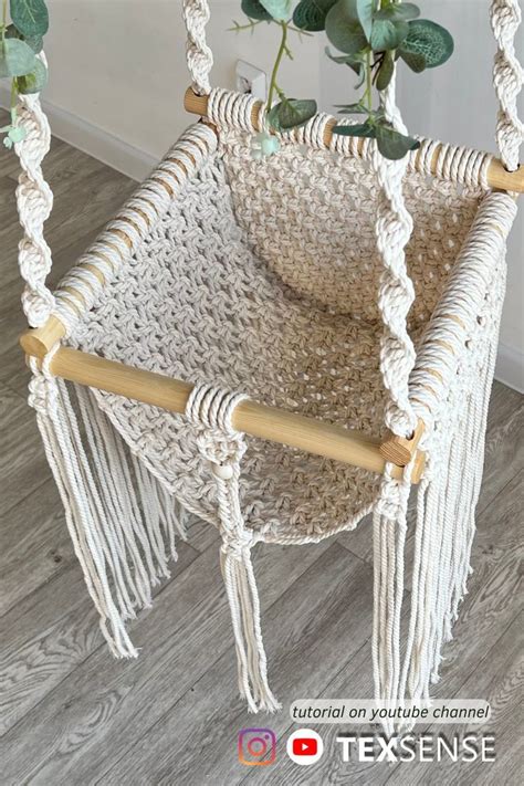 Diy Macrame Baby Swing With Pattern Artofit