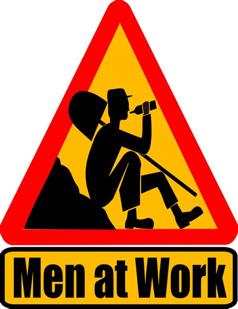 men at work page