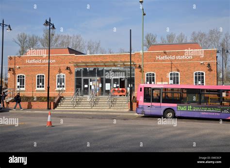 Hatfield Station In Hertfordshire Stock Photo Alamy