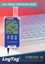 Temperature Data Logger UTRED30 16 Logtag For Pharmaceutical