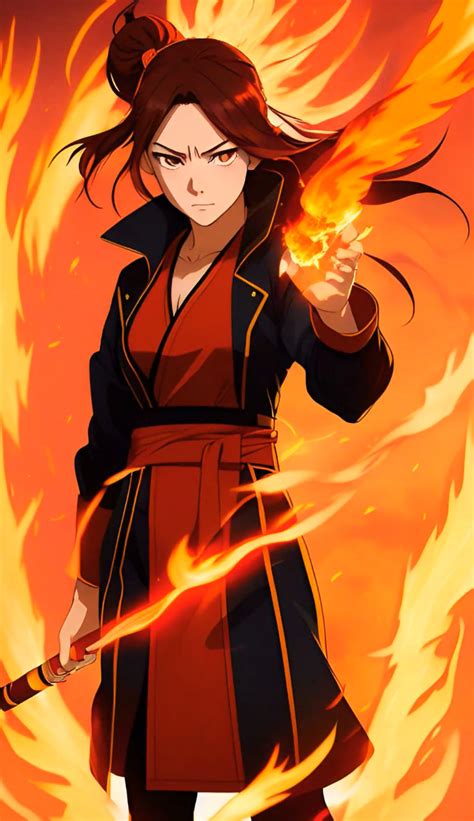 Female Fire Bender By Blacksnowmaker On Deviantart