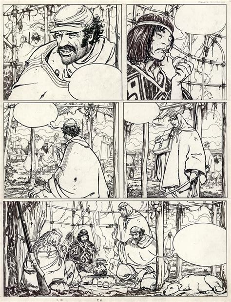 Milo Manara El Gaucho 1995 Page 6 Oeuvre HUBERTY BREYNE