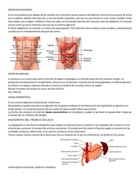 Dolor En Epigastrio