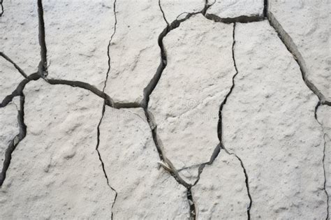 Structural Cracks on a Concrete Foundation Stock Photo - Image of ...