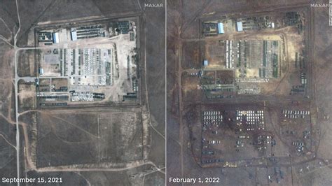 New Satellite Images Show Buildup Of Russian Military Around Ukraine