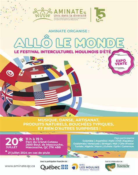 Festival Interculturel Moulinois Dété Allo Le Monde Tvrm