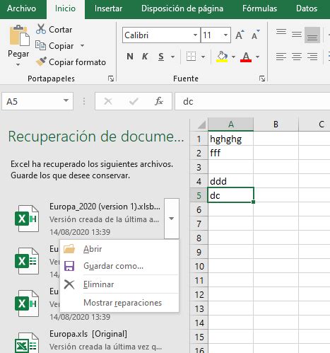 Recuperar Archivos De Excel No Guardados Instrucciones Paso A Paso IONOS