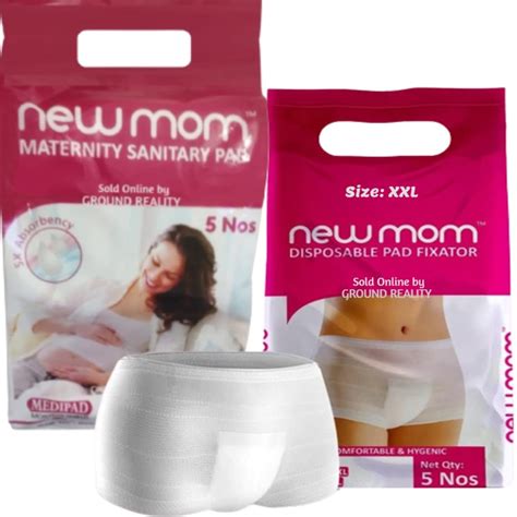 Lady Hawk Post Pregnancy New Mom Xxl Panty Pad Fixator Medipad