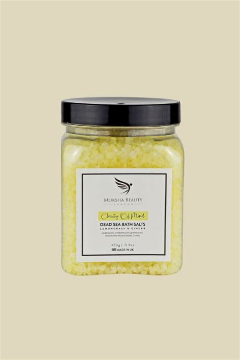 Lemongrass Ginger Bath Salt Moksha Bodycare