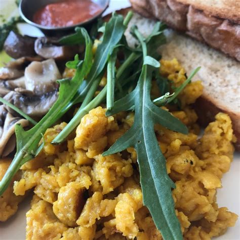 Knead Bakery Durbanville Cape Town South Africa Vegan Scrambled Eggs Review Abillion