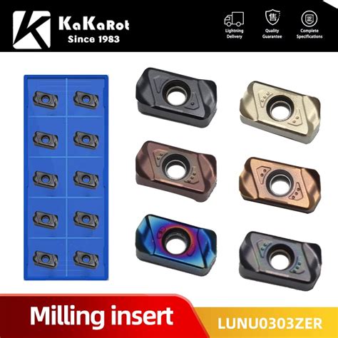 Kakarot Lnmu Zer Mj Carbide Insert Pcs Lathe Turning Plate Cnc