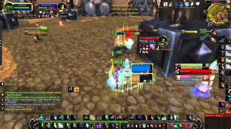 WoW WoD Rated Arena 2v2 Resto Shaman Healing Ret Hunter Dmg Close