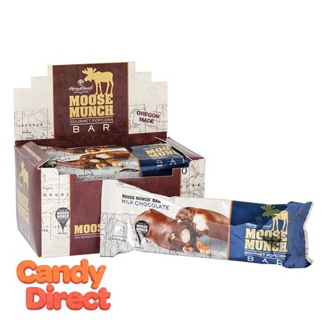 Harry & David Munch Milk Chocolate Moose 2oz Bar - 6ct – CandyDirect.com