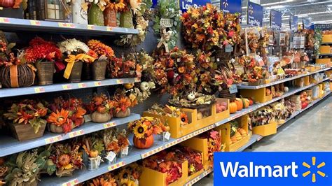 WALMART FALL DECOR FALL HOME DECOR DECORATIONS PUMPKINS SHOP WITH ME