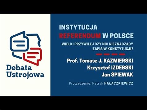 Instytucja referendum w Polsce Wielki przywilej czy nic nieznaczący