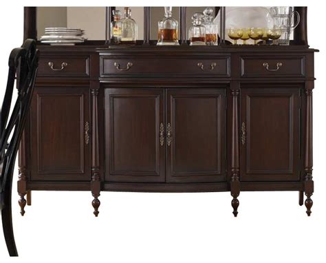 Hooker Furniture Estate Credenza In Mahogany Transitional Buffets And Sideboards By Cymax