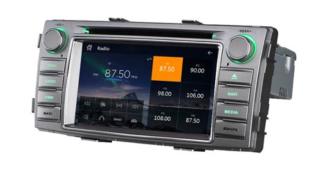 Autoradio Gps Toyota Hilux Depuis Cran Tactile Lecteur Dvd