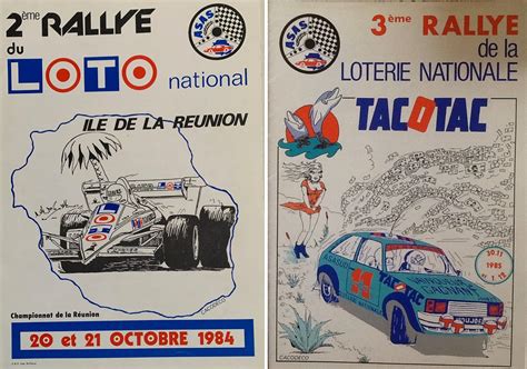 Lhistoire Du Rallye Auto La R Union En Affiches R Unionnais Du Monde