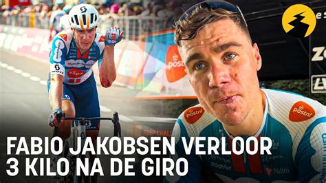 Fabio Jakobsen Verloor Drie Kilogram Na Giro Ook Als Het Minder Gaat