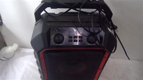 Blackweb Portable Bluetooth Party Speaker Bwa18aa014 Property Room