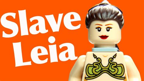 Lego Slave Leia Star Wars Minifigure Comparison Brickqueen Youtube